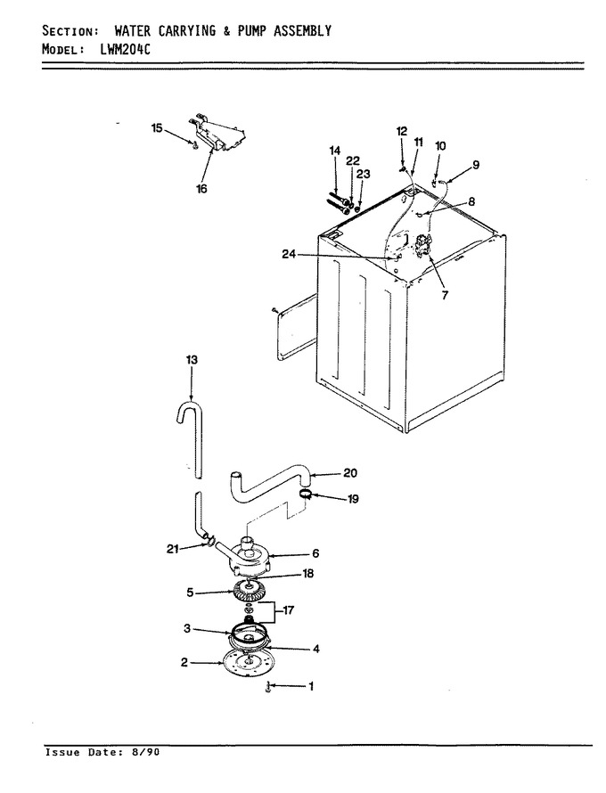 Diagram for LWM204H