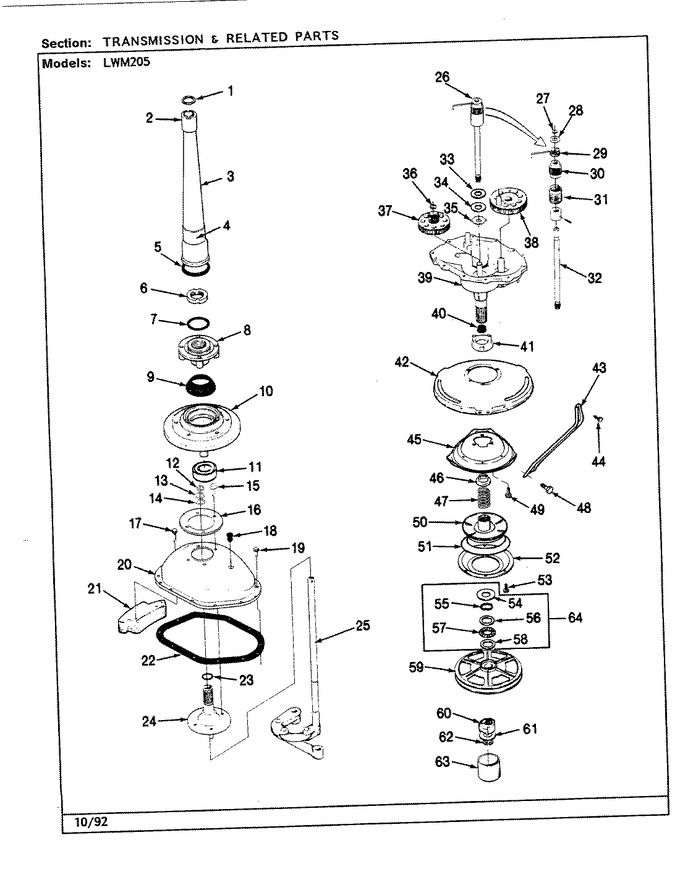 Diagram for LWM205W