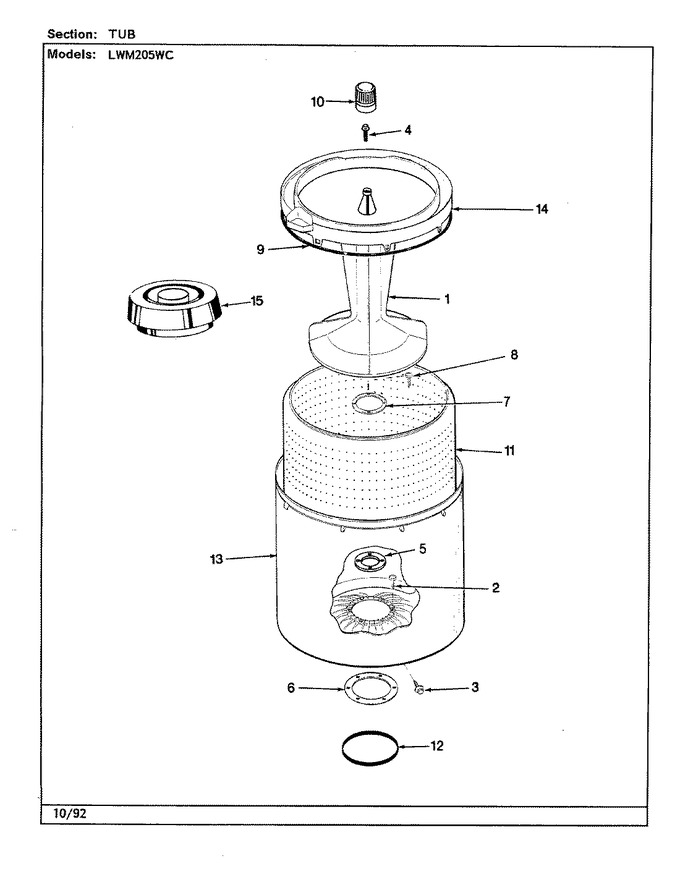 Diagram for LWM205WC