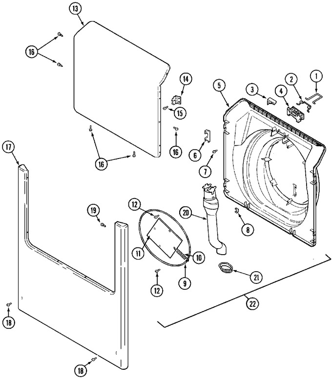 Diagram for MAH14PDDWW
