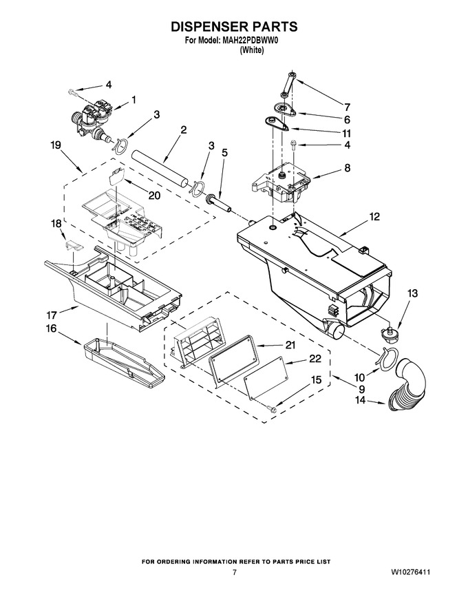 Diagram for MAH22PDBWW0