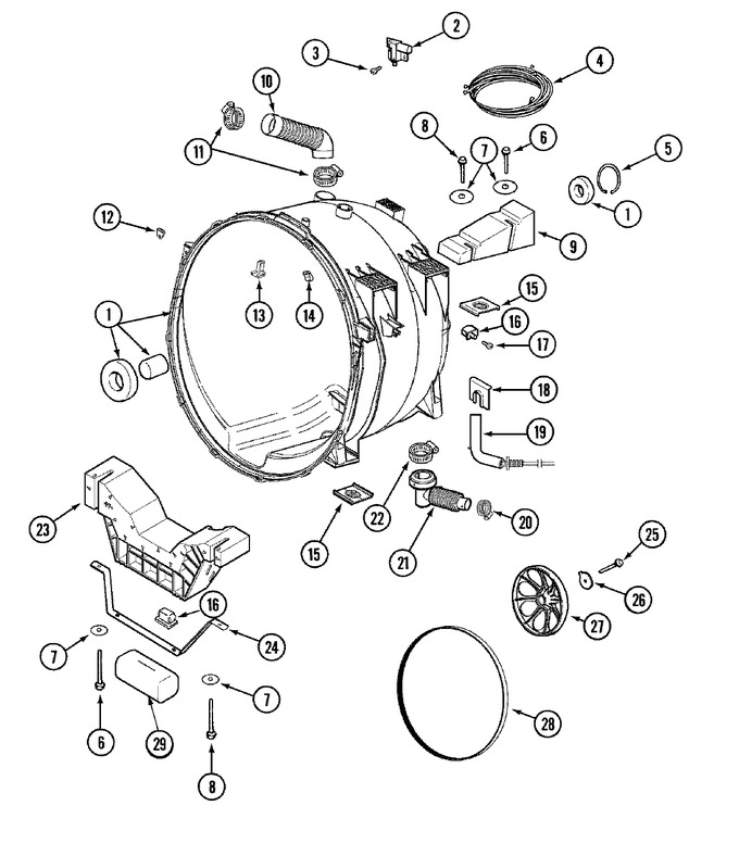 Diagram for MAH3000AEW