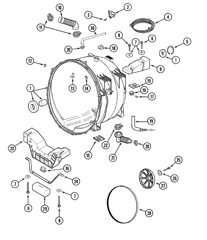 Diagram for MAH4000AWQ