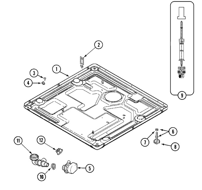 Diagram for MAH4000BWW