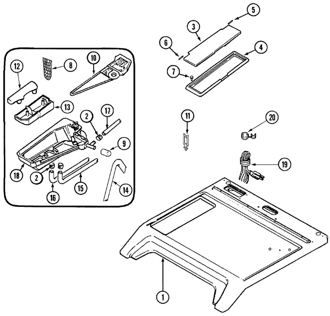 Diagram for MAH4000BWQ