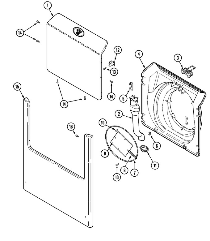 Diagram for MAH5500BWQ