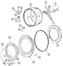 Diagram for 16 - Spinner Assembly & Outer Tub Cover(wash)