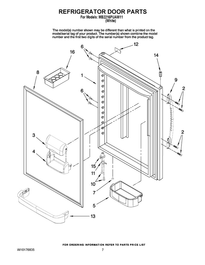 Diagram for MB2216PUAW11