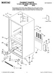 Diagram for 01 - Cabinet Parts