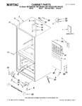 Diagram for 01 - Cabinet Parts