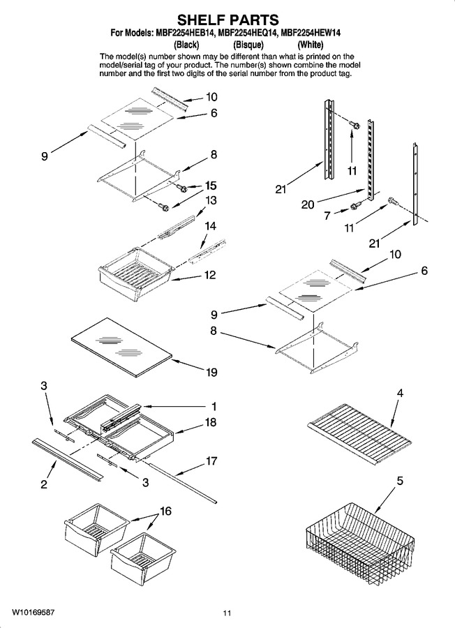 Diagram for MBF2254HEW14