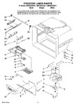 Diagram for 02 - Freezer Liner Parts