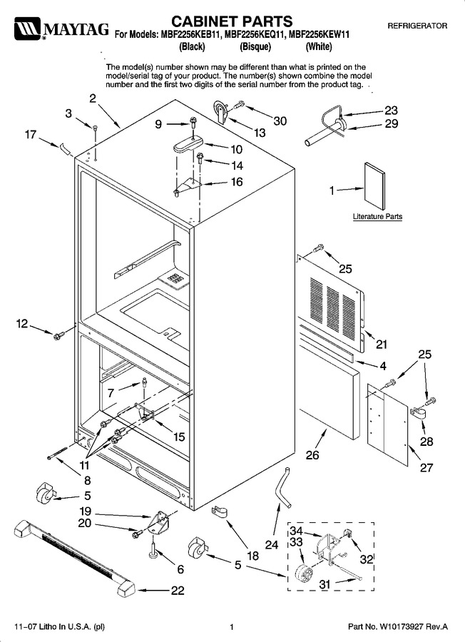 Diagram for MBF2256KEB11