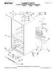 Diagram for 01 - Cabinet Parts