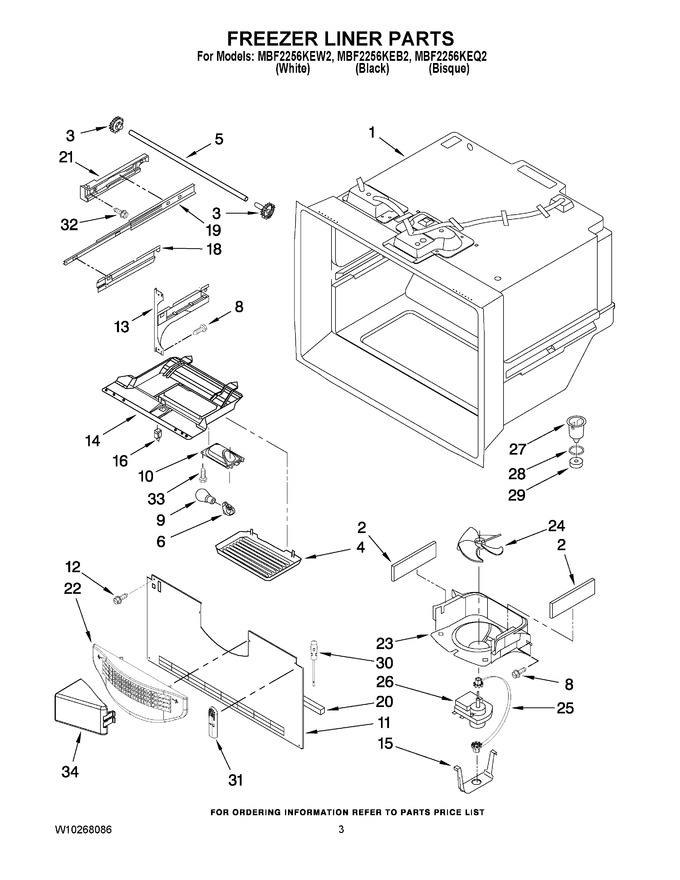 Diagram for MBF2256KEW2