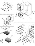 Diagram for 08 - Interior Cabinet & Freezer Shelves