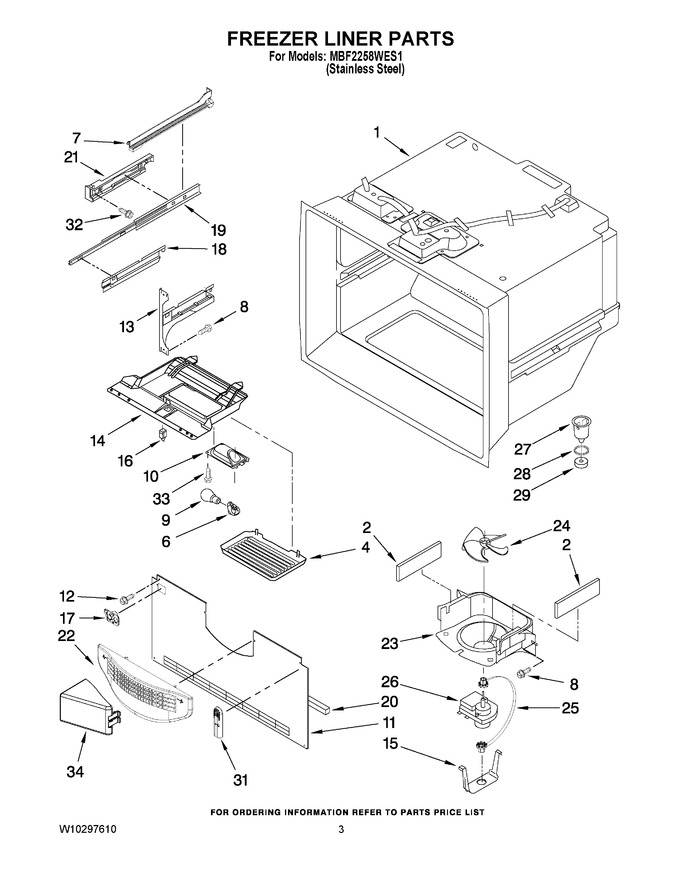 Diagram for MBF2258WES1