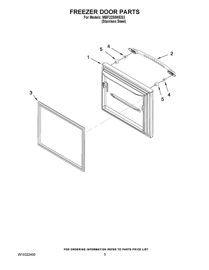Diagram for MBF2258WES3