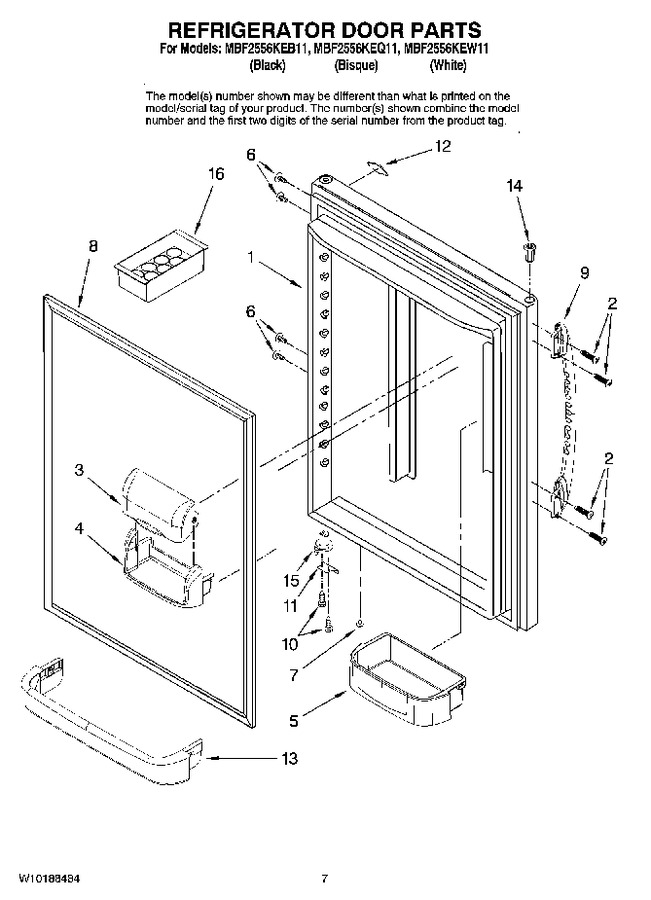 Diagram for MBF2556KEQ11