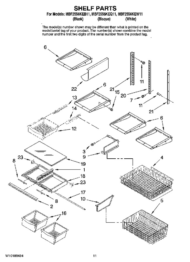 Diagram for MBF2556KEB11