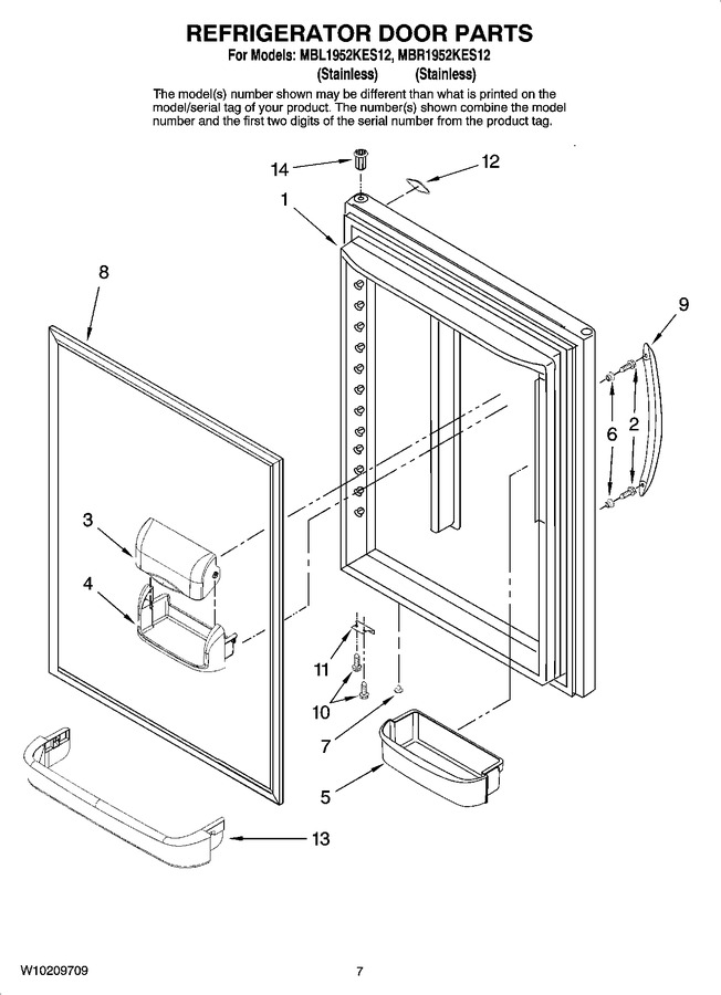 Diagram for MBL1952KES12