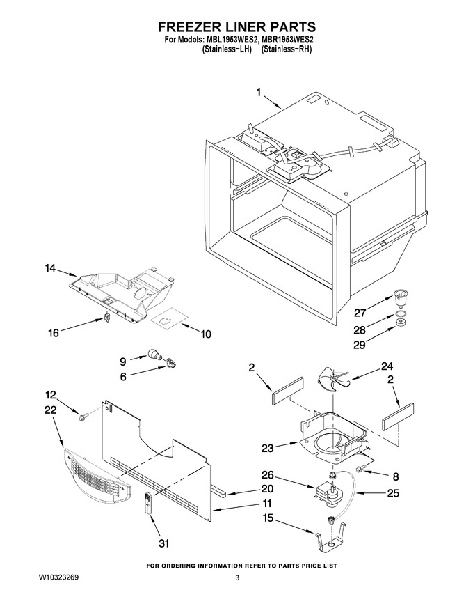 Diagram for MBL1953WES2