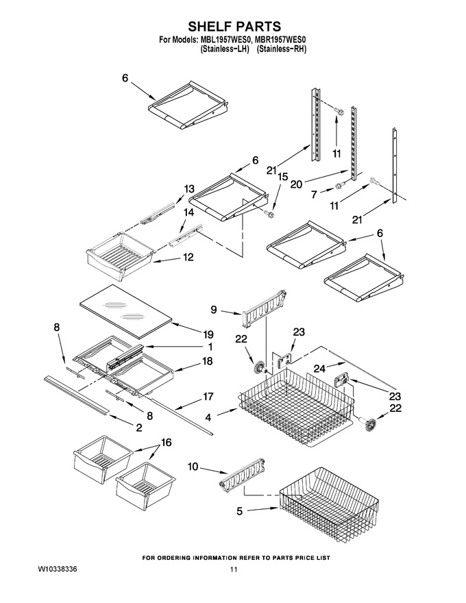 Diagram for MBR1957WES0