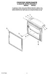 Diagram for 03 - Freezer Door Parts