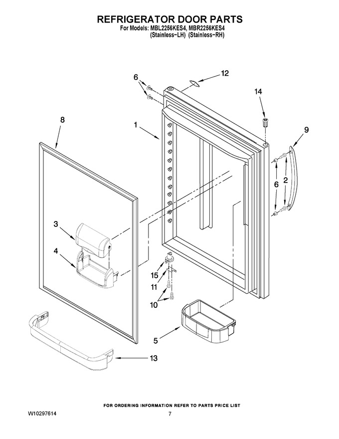 Diagram for MBR2256KES4