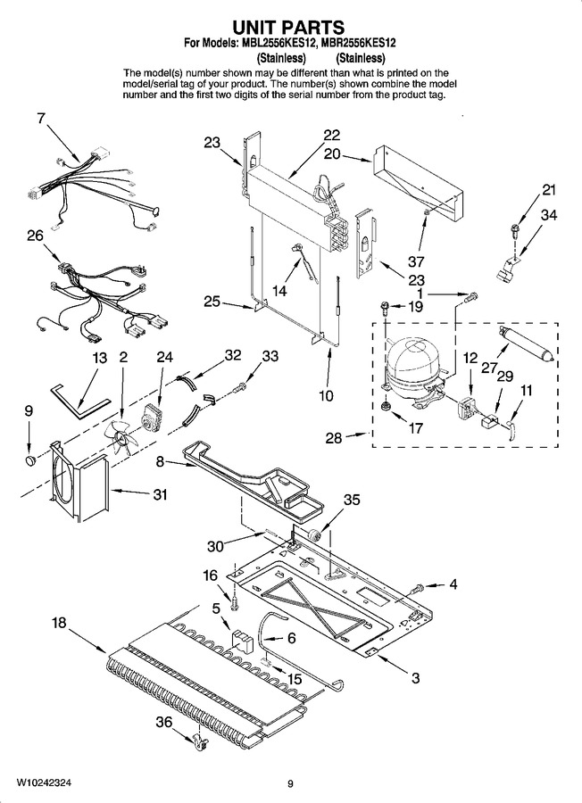 Diagram for MBL2556KES12