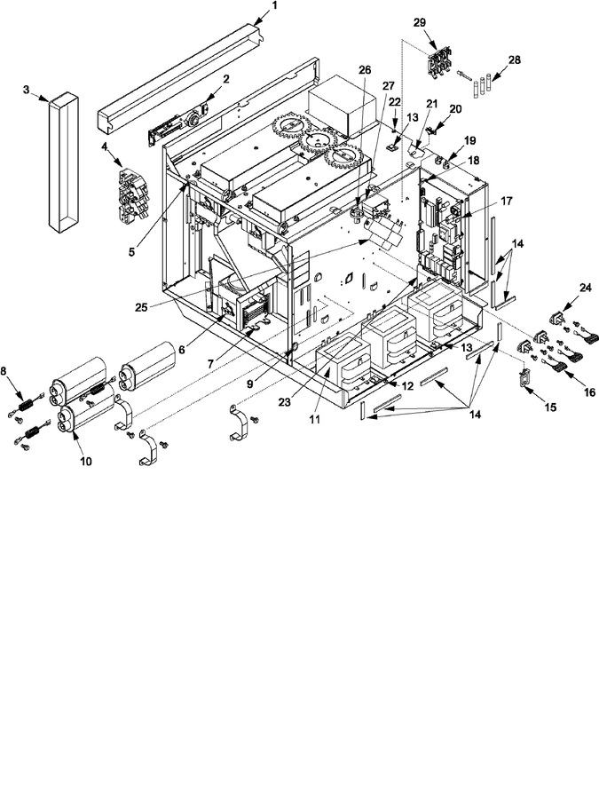 Diagram for MC23MP (BOM: P1329113M)