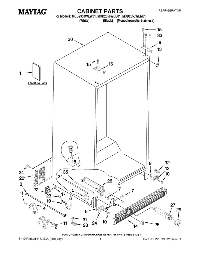 Diagram for MCD2358WEM01