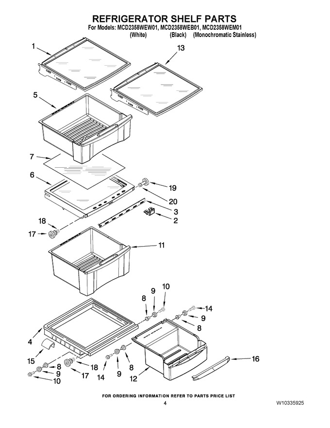Diagram for MCD2358WEB01