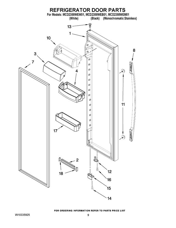 Diagram for MCD2358WEM01