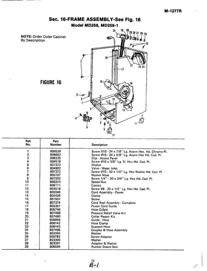 Diagram for MD258