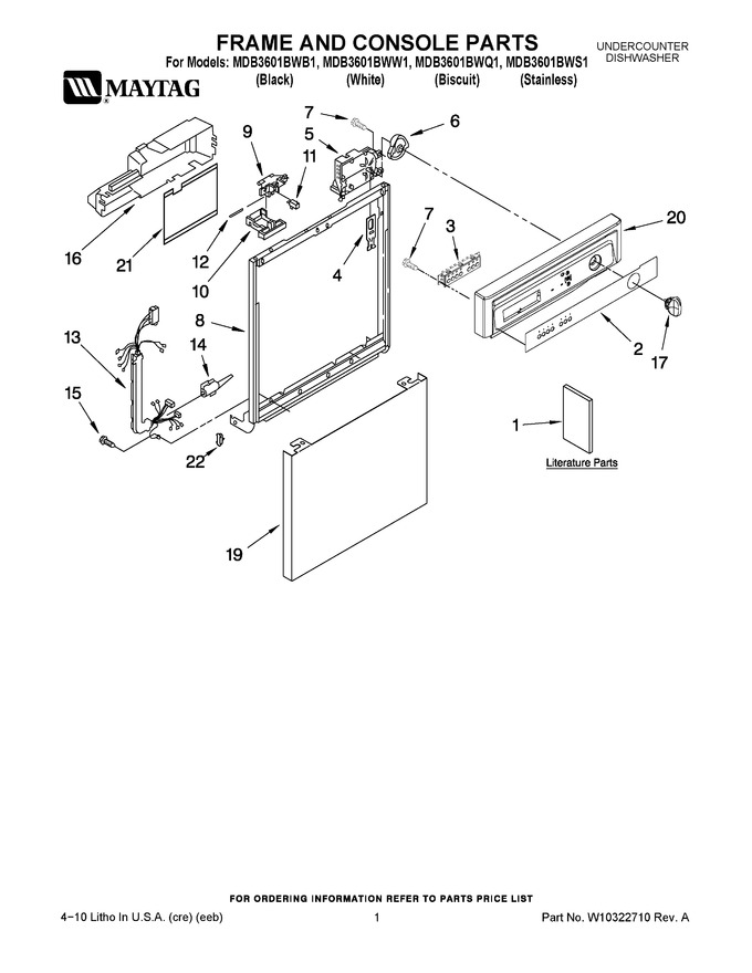 Diagram for MDB3601BWQ1