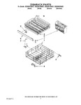 Diagram for 06 - Dishrack Parts