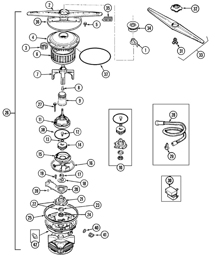 Diagram for MDB4050AWA
