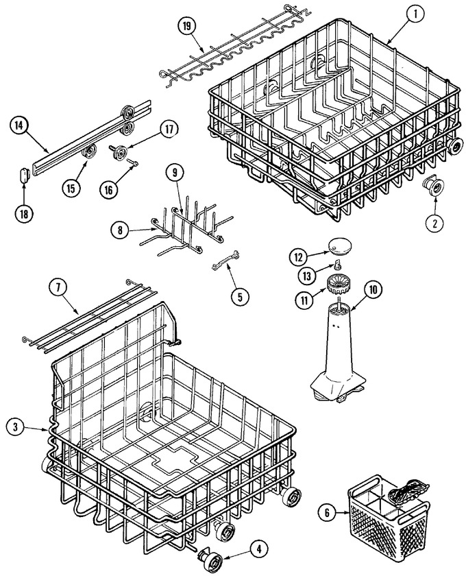 Diagram for MDB4040AWX
