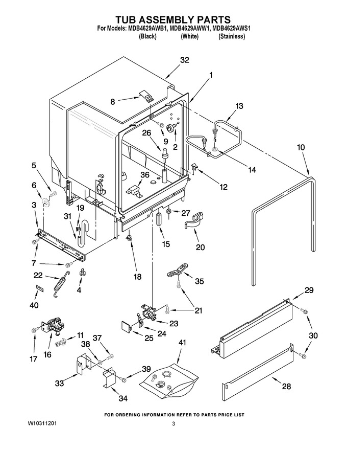 Diagram for MDB4629AWS1