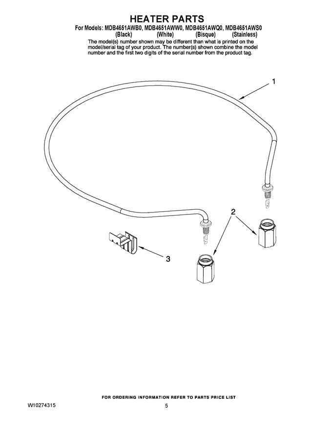 Diagram for MDB4651AWW0