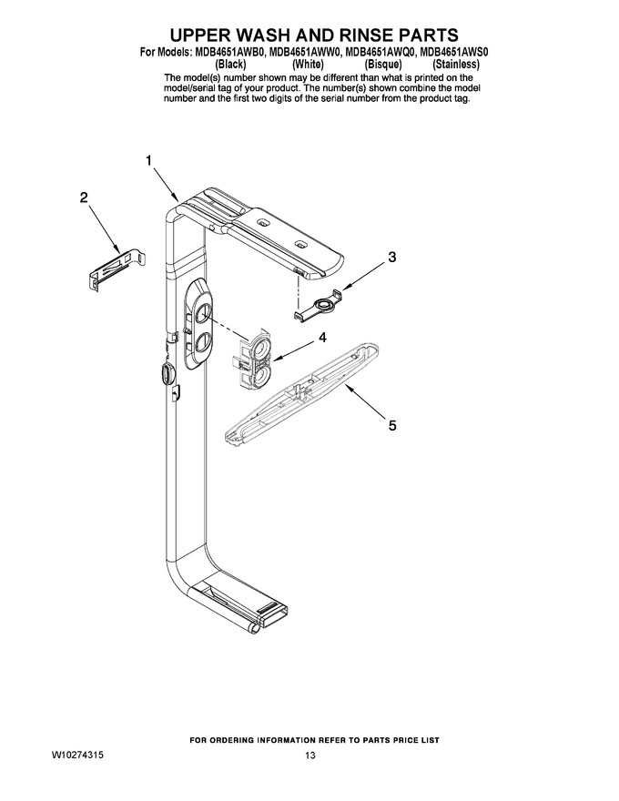 Diagram for MDB4651AWQ0