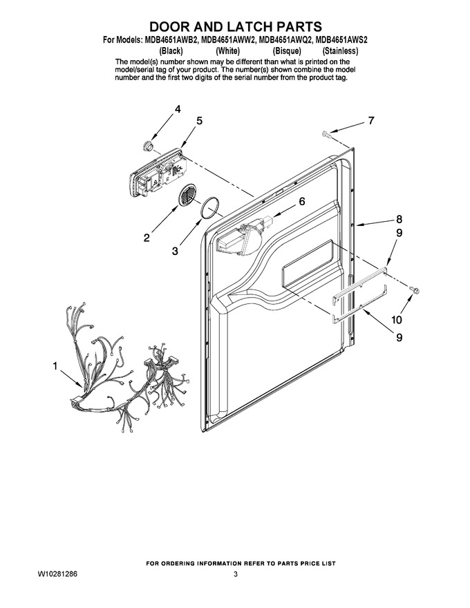Diagram for MDB4651AWQ2