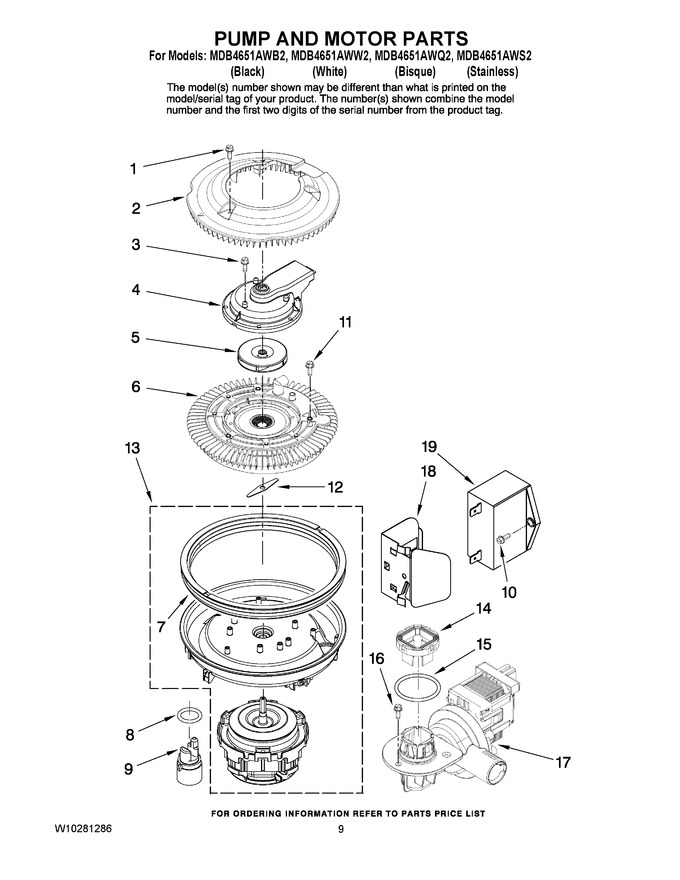 Diagram for MDB4651AWW2