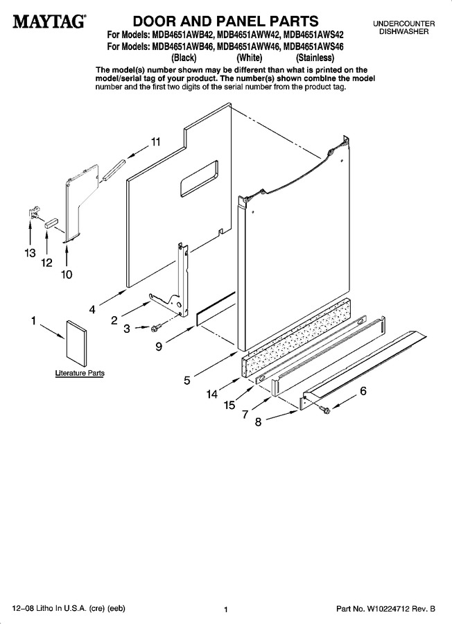 Diagram for MDB4651AWS46