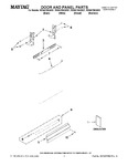 Diagram for 01 - Door And Panel Parts