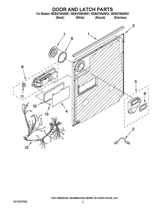 Diagram for MDB4709AWB1