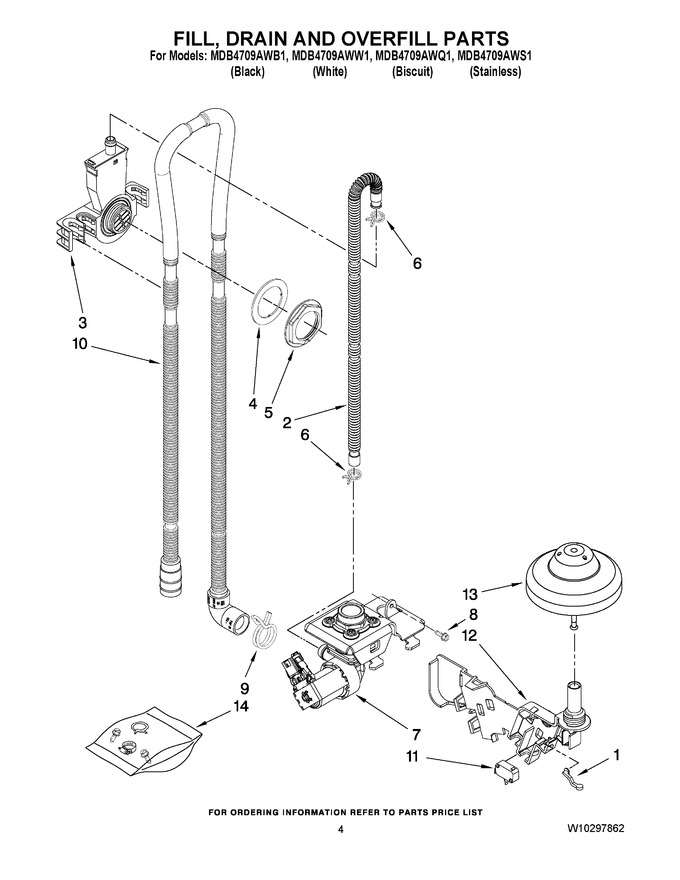 Diagram for MDB4709AWW1