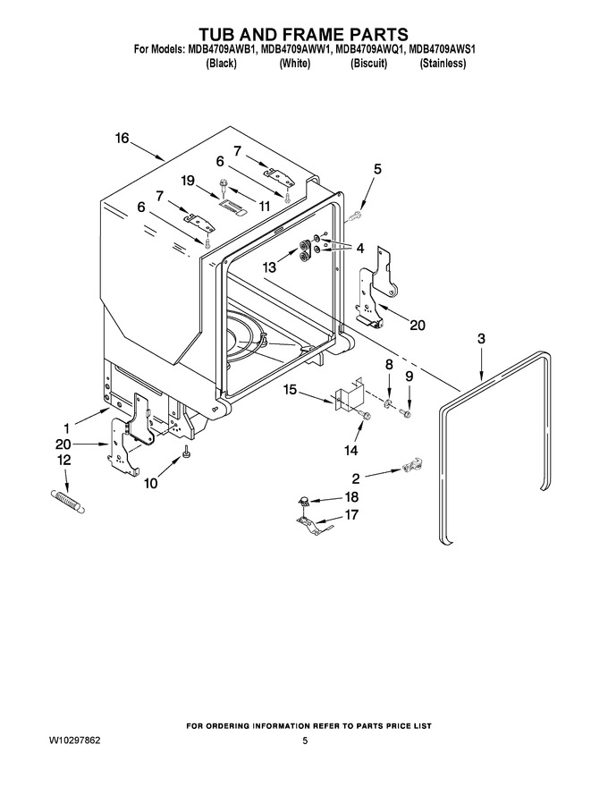 Diagram for MDB4709AWB1