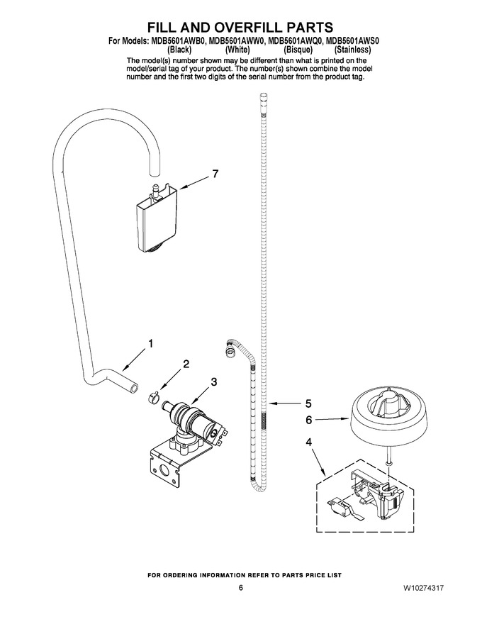 Diagram for MDB5601AWB0
